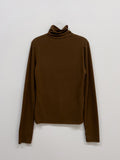 Reverse Cutting Warmer Mock Collar T-Shirt