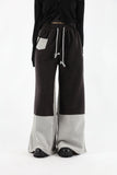 Picky color matching fleece pants