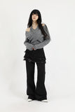 Tiered Layered Unique Jeans
