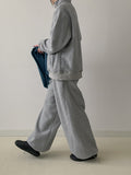 Miyu Fleece Overfit Zip-up