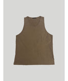 Pigment Over Slit Sleeveless