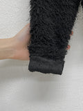 Bisque Crop Fur Cardigan