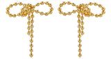 Dewer ribbon earring