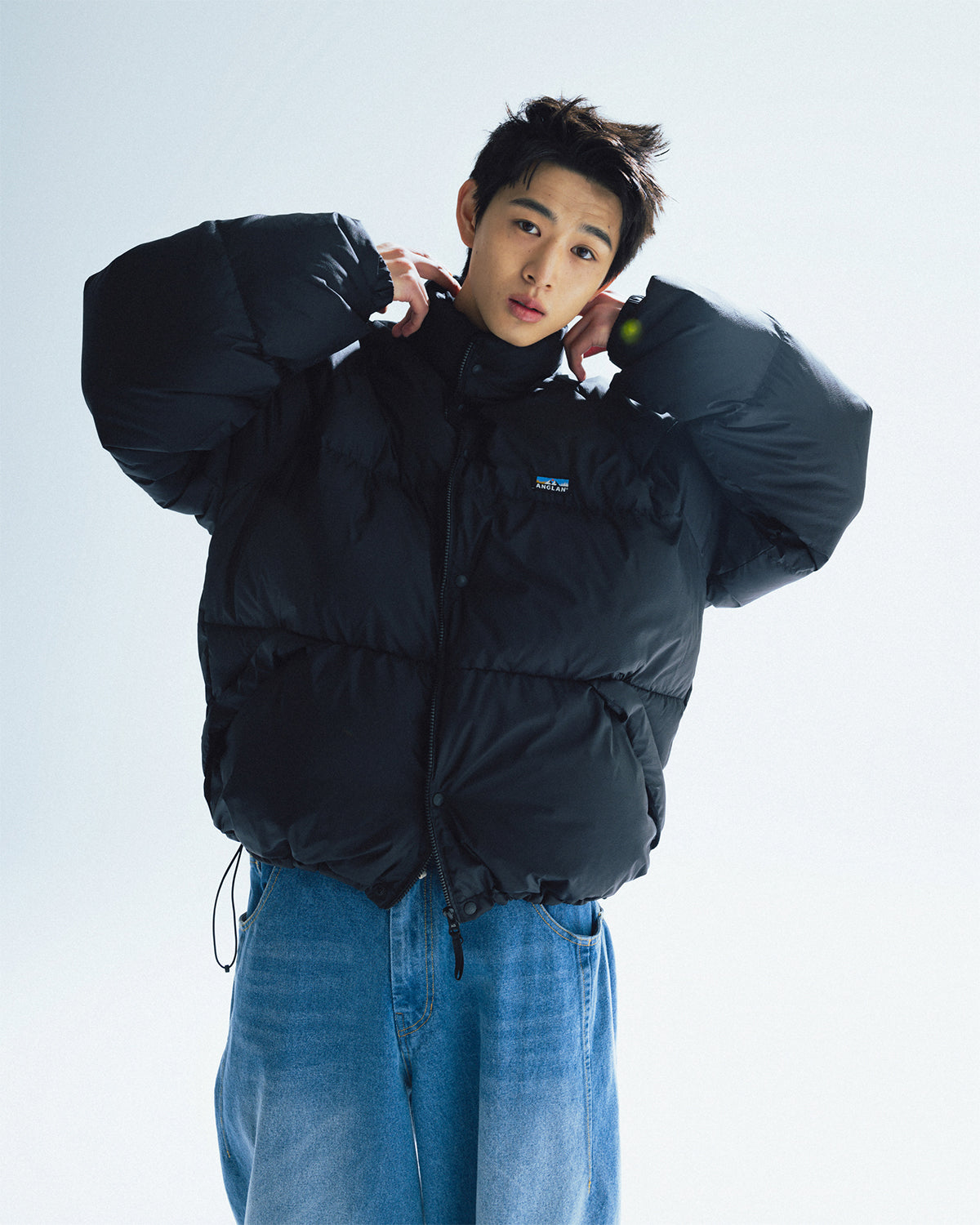 ANGLAN (アングラン) - [AG]ビロウスナップダウンジャケット / [AG] Billow Snap Down Jacket –  einz.jp