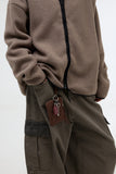 Braun Text Fleece Shearling Jacket