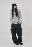 Rai over hooded check shirt