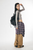 Moist slim see-through crop long sleeve
