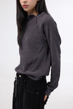 Marcel ribbed button hoodie