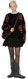 Koi rose sweater