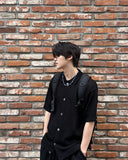 Carlin short sleeve knit cardigan