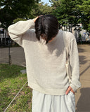 Reuse Summer See-through Knit