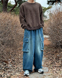 Big pocket balloon pants