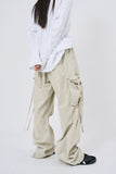 Dilys pigment string cargo pants