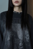 Matte stool necklace