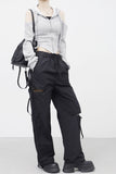 Dinotic Off-Shoulder Hooded Zip-Up