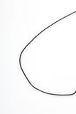 black chain necklace