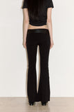 Slim lap bootcut pants