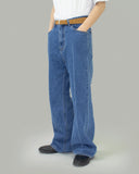 Trendy suede belt