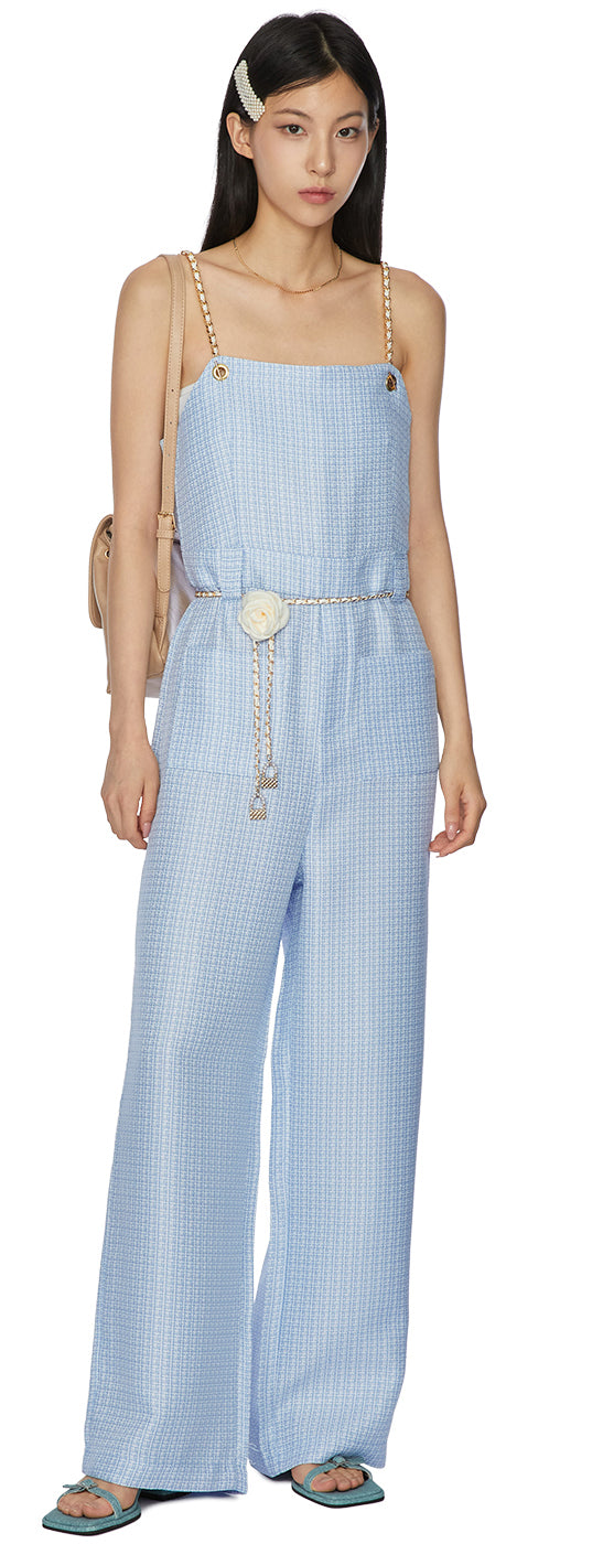 Your tweed jumpsuit