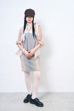 Wrinkle see-through summer scarf