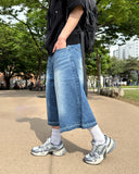 Lycee Bermuda denim pants