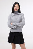 Vanilla Turtleneck Sweater