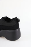 Wearable Platform Sole Sneakers