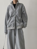 Miyu Fleece Overfit Zip-up