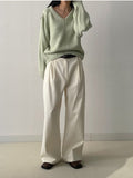 Eleven Cotton Wide Pants