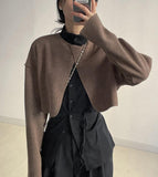 Lauren Crop Bolero Knit Cardigan
