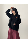Mori Eyelet Hood Knit