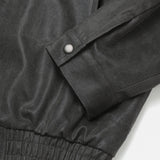 Vintage Crack Suede Jacket