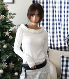 Santa girl brushed tee