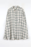 Over Check Vacation Shirt