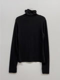 Reverse Cutting Warmer Mock Collar T-Shirt