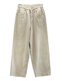 Basic brushed cotton pants