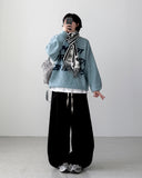 Hairy Wool Over Knit