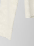 [Premium] Whole Garment  Half-Turtleneck Ribbed Knit