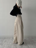 741 Cotton Balloon Wide Pants