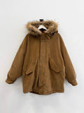 Alpaca Dumbled Winter Bomber Jacket
