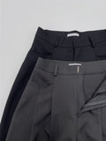 Kio Two-Tuck Wide Slacks
