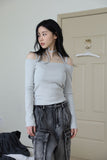 Bell strap shoulder tee