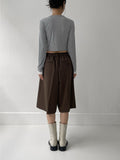 Ria Ribbed Layered T-Shirt