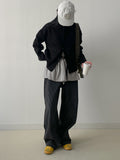 Work Pocket Knit Cardigan