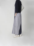 Plum Round Whole Garment Knit