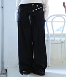 Layered surgical belt long slacks