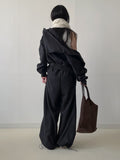 Miyu Fleece Crop Hood Zip-up