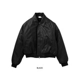 Curve Incision Crop Leather Padding