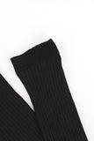 EL Ribbed Long Knee Socks