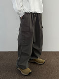 Nylon Cozy Cargo Pants